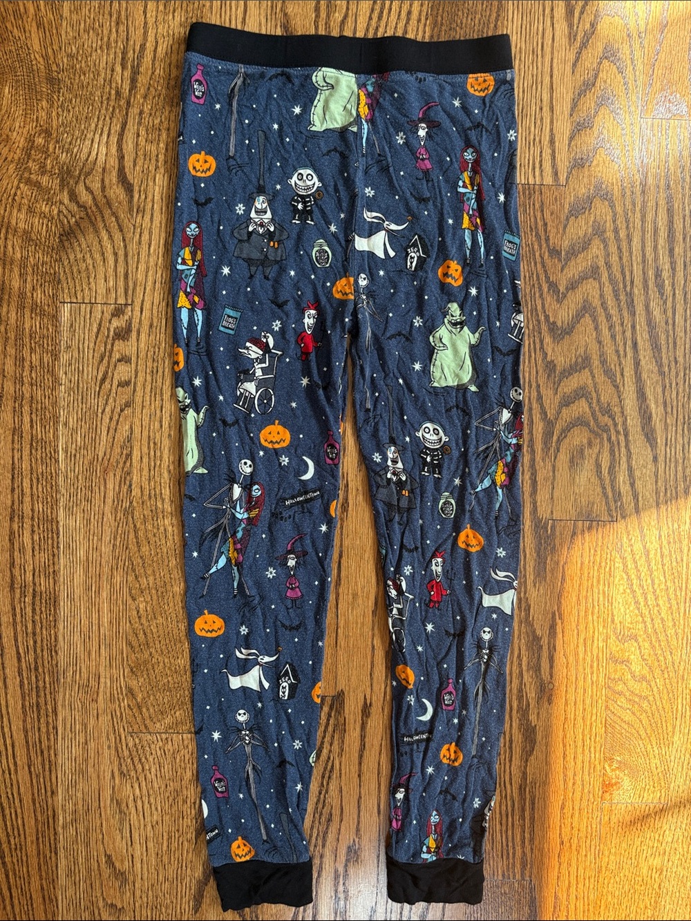 Disney Little Sleepies Nightmare Before Christmas bamboo pj pants ONLY, size 7/8